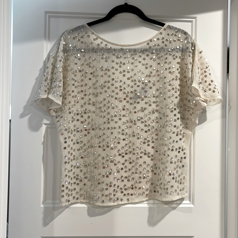 Jennifer Lopez sequins shirt